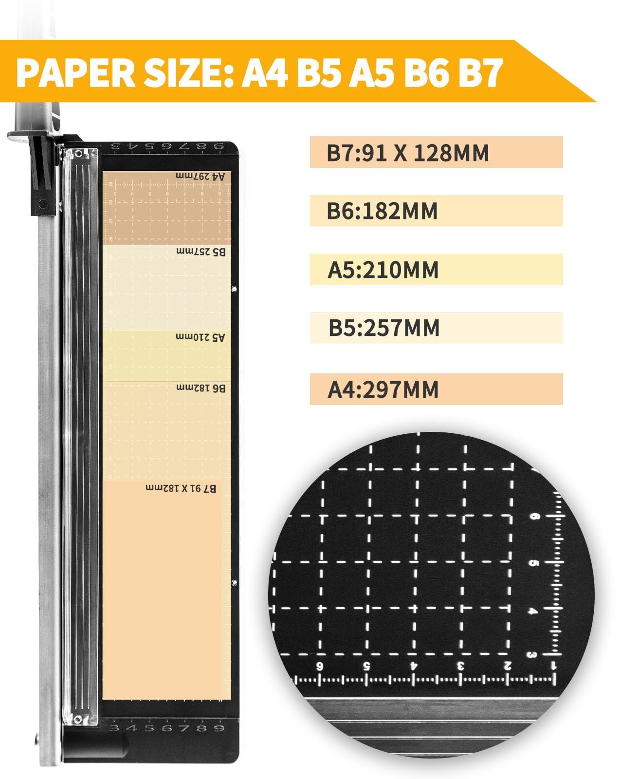 Heavy-Duty Guillotine Paper Cutter