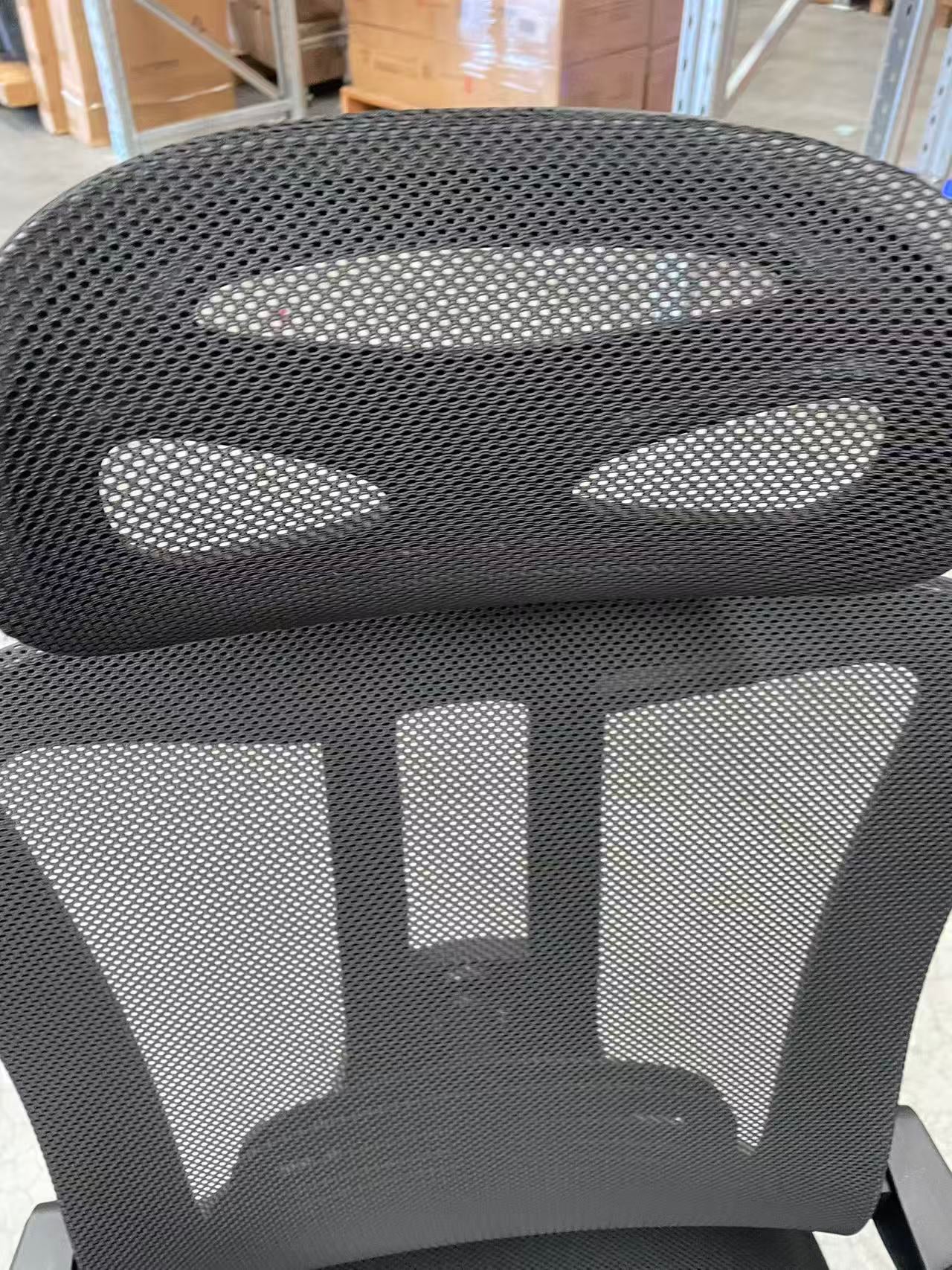 Magic Picks Ergonomic Chair — breathable mesh backrest detail